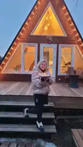 Дом с баней и чаном у леса - 71