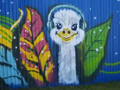 Мурманская страусиная ферма - 44