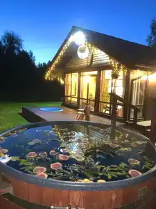 Дом Zarechye с русской баней и горячей купелью - 48