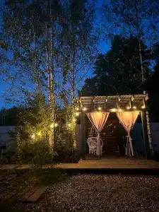 Дом с баней и чаном у леса - 64