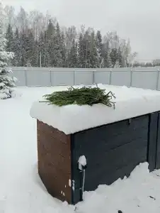 Дом с баней и чаном у леса - 67