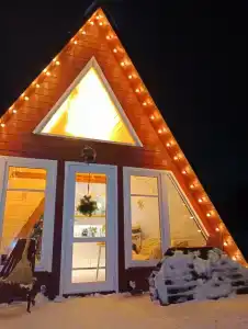 Дом с баней и чаном у леса - 46