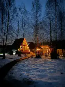 Дом с баней и чаном у леса - 76