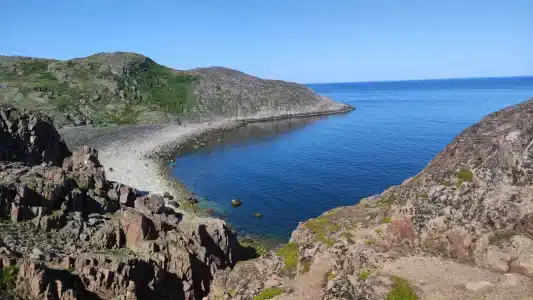 В центре старой Териберки - 92