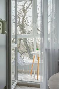 Смарт-студия Зелёная с балконом - 37