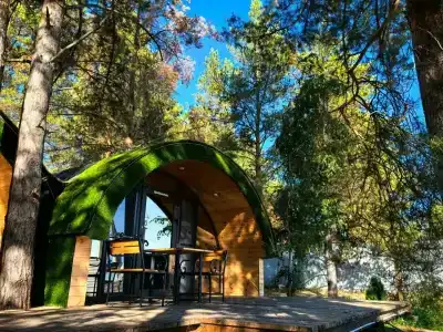 Дом-Шалаш на Усе - 44