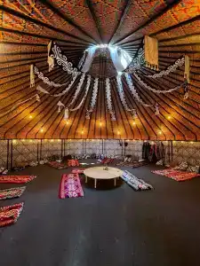 Юрта-парк на острове - 54