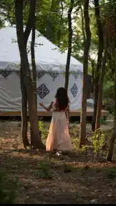 Юрта-парк на острове - 4