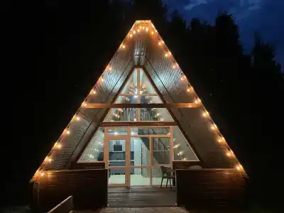 Частный дом A-Frame на берегу реки Керженец - 20