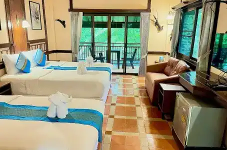 Khao sok river&jungle resort - 49