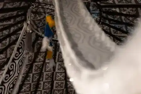 Юрта-парк на острове - 9