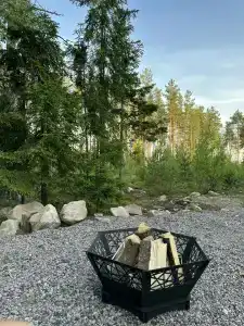 Частный дом с панорамными окнами - 44