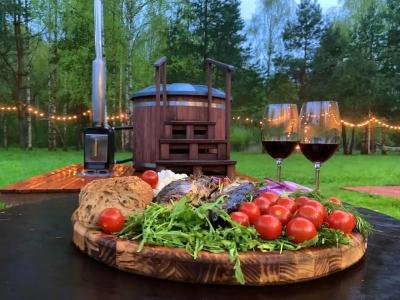 Дом Zarechye с русской баней и горячей купелью - 6