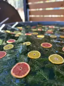 Треугольный домик в лесу с горячей купелью - 7