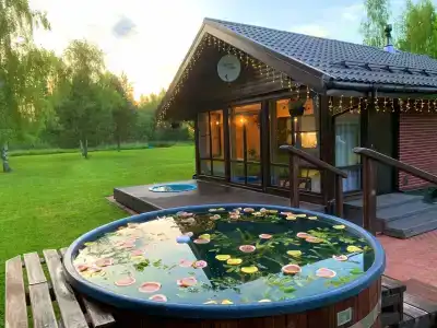 Дом Zarechye с русской баней и горячей купелью - 0