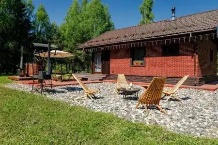 Дом Zarechye с русской баней и горячей купелью - 22