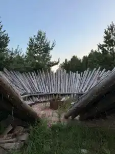 Частный дом A-Frame на берегу реки Керженец - 11