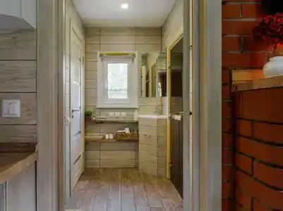 Дом Zarechye с русской баней и горячей купелью - 40