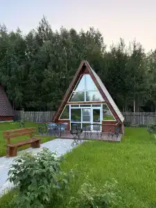 Частный дом A-Frame на берегу реки Керженец - 10
