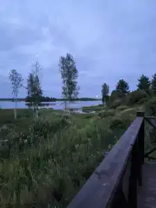 Дуплекс Кондъярви на берегу озера - 33