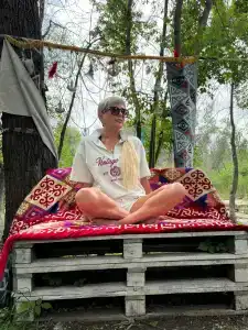 Юрта-парк на острове - 95