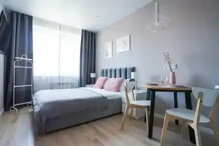 Смарт-студия Зелёная с балконом - 31