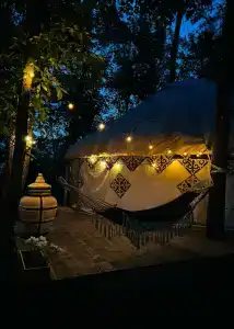 Юрта-парк на острове - 28