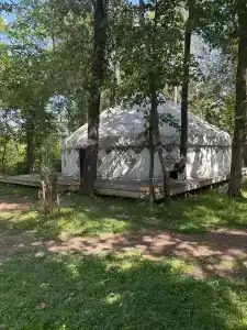 Юрта-парк на острове - 73