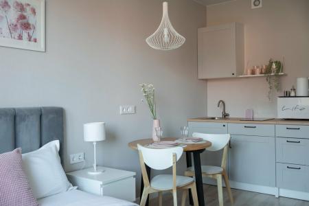 Смарт-студия Зелёная с балконом - 54