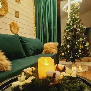 Треугольный домик в лесу с горячей купелью - 4