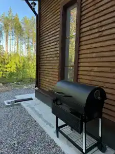 Частный дом с панорамными окнами - 32