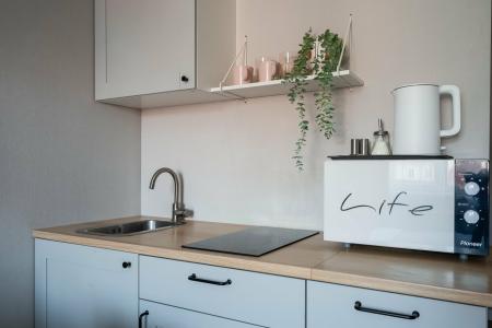 Смарт-студия Зелёная с балконом - 56