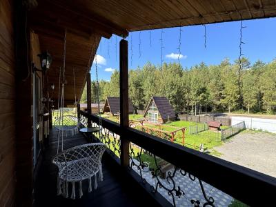 Частный дом A-Frame на берегу реки Керженец - 48