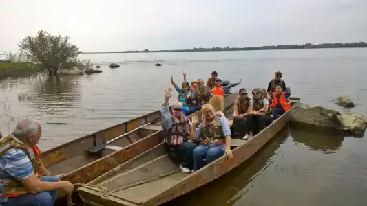 Стойбище сородичей, национальное нанайское подворье - 3
