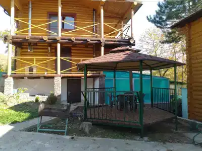 Бревенчатый дом в лесу - 6