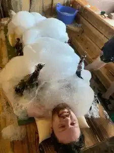 Баня на дровах Ленивец - 40