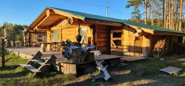 Баня на дровах Ленивец - 0