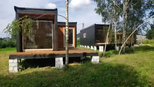 Виллы Близнецы в арт-парке Никола и Ленивец - 11