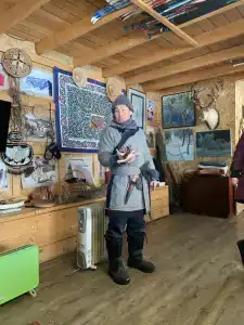 Стойбище сородичей, национальное нанайское подворье - 35