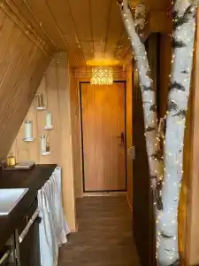 Шале с горячей купелью - 33