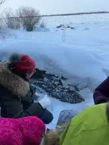 Стойбище сородичей, национальное нанайское подворье - 34