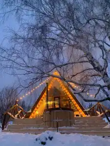 Шале с горячей купелью - 8