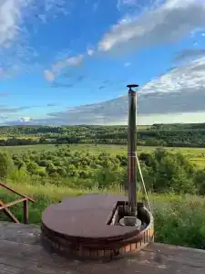 Шале с горячей купелью - 21