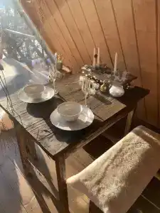 Шале с горячей купелью - 79