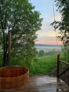 Шале с горячей купелью - 51