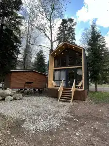 Sky Loft Архыз Домик Мята - 34