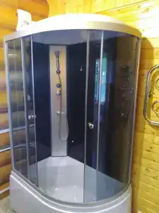 Бревенчатый дом в лесу - 29