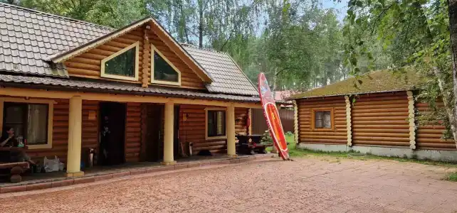 Дом на озере с баней - 35
