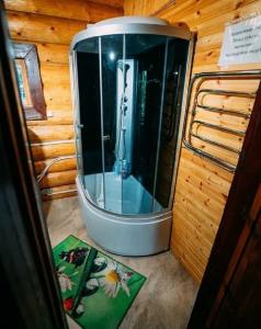 Бревенчатый дом в лесу - 161