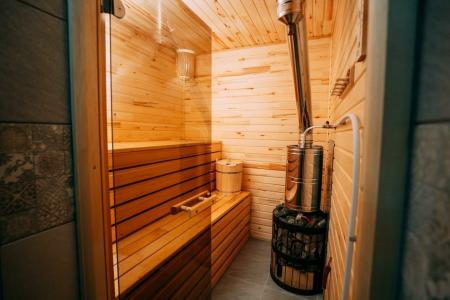 Бревенчатый дом в лесу - 91